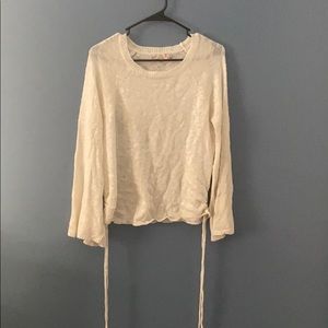 Cream sweater